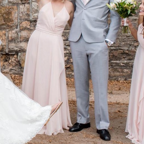 Blush Amsale Dress - Picture 2 of 8